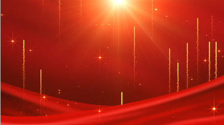 唯美红色党政背景视频模板