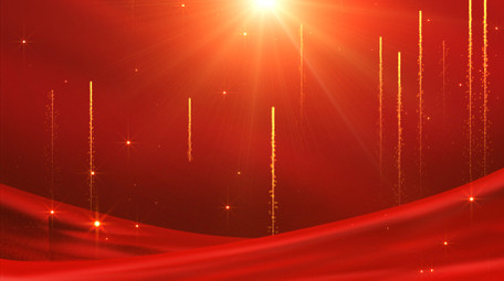 唯美红色党政背景视频模板