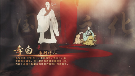 震撼光影历史人物图文介绍AE模板