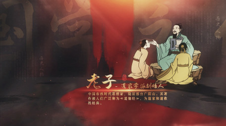 震撼光影历史人物图文介绍AE模板