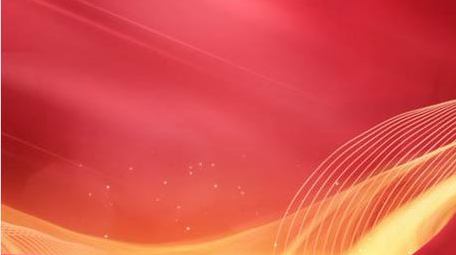 唯美红绸党政粒子背景视频