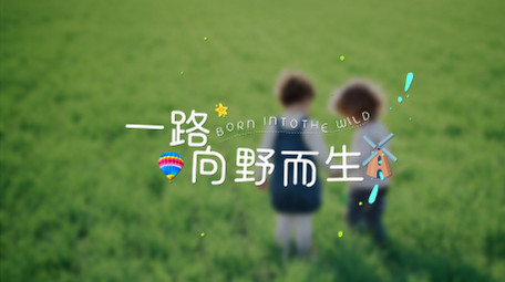 小清新旅游踏青文字字幕标题