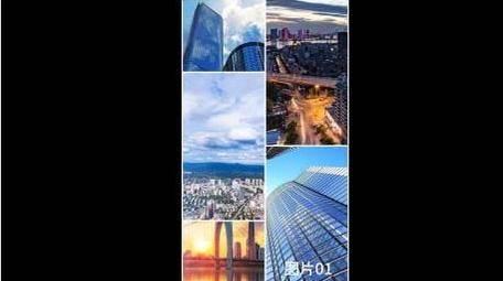 丝滑创意风景图文展示AE模板