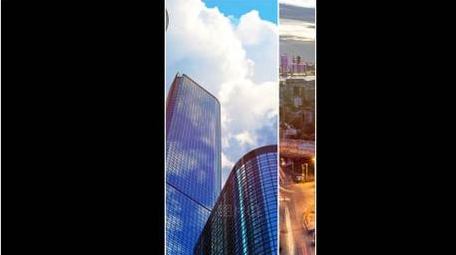 丝滑创意风景图文展示AE模板