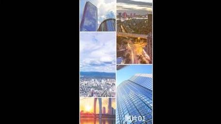 丝滑创意风景图文展示AE模板