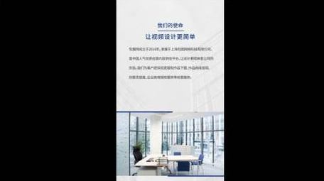 简洁项目介绍短视频AE模板