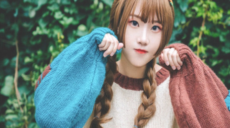 红色简洁人物简介框AE模板