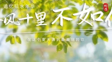 唯美文艺微电影片头文字标题AE模版