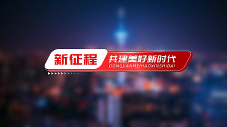 简洁大气红色党政宣传片字幕条AE模版