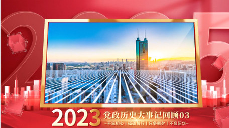 立体光影<strong>党政图文</strong>宣传片PR模版