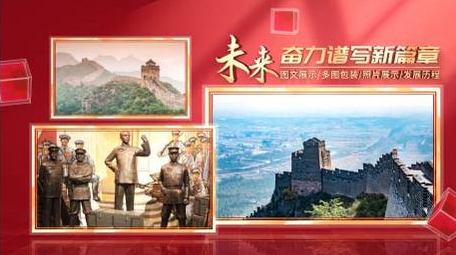 立体光影<strong>党政</strong>多<strong>图文</strong>展示AE模板