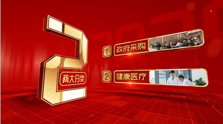 光影立体<strong>党政</strong>商务数据分类模板