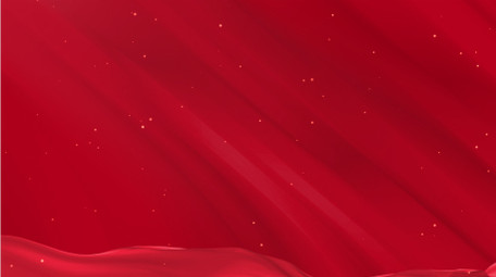 唯美红绸党政粒子动态背景