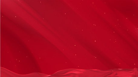 唯美红绸党政粒子动态背景