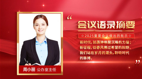 简洁两会重要会议语录展示背景视频