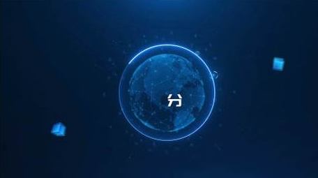 科技光线数据信息分类PR模板