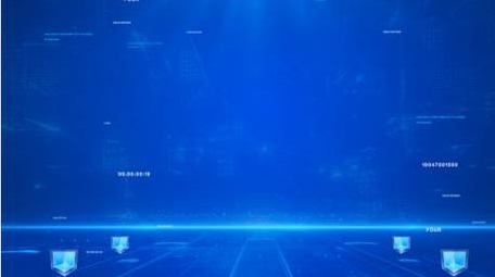 科技数据穿梭背景视频AE模板