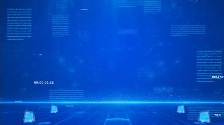 科技数据穿梭背景视频AE模板