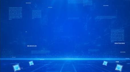 科技数据穿梭背景视频AE模板