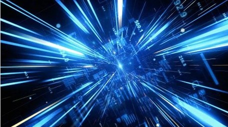 企业科技光线穿梭片头LOGO