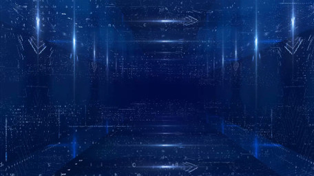 蓝色科技数据穿梭科技背景视频