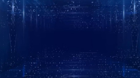 蓝色科技数据穿梭科技背景视频