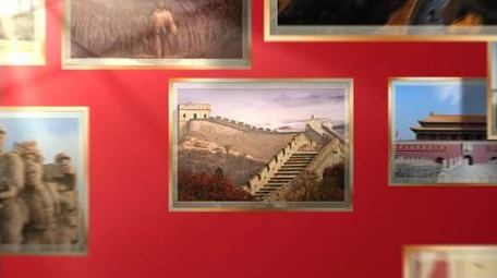 大气<strong>党政</strong>翻书<strong>图文</strong>汇聚片头AE模板