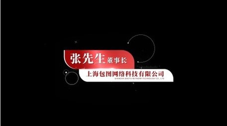 科技简洁党政字幕条AE模板