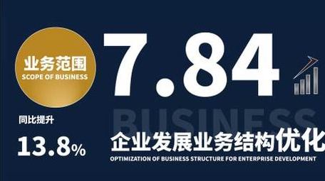 企业项目数据介绍图文AE模板