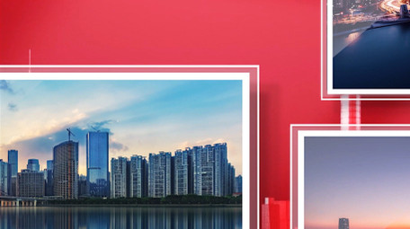 光影<strong>党政</strong>项目多图展示PR模版