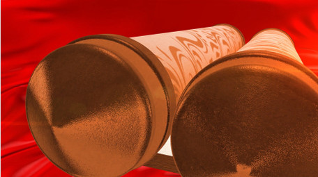 卷轴摊开效果党政片头ae模板