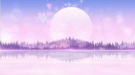 清新梦幻光斑粒子背景视频