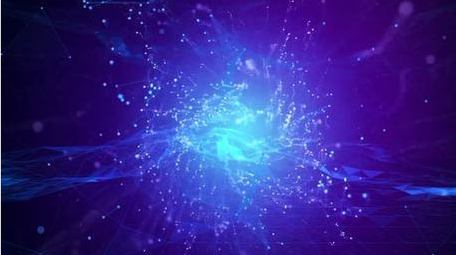 炫丽蓝色科技动画展示视频背景