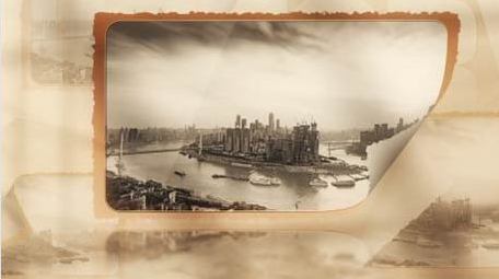 怀旧光影图文时间线展示AE模板