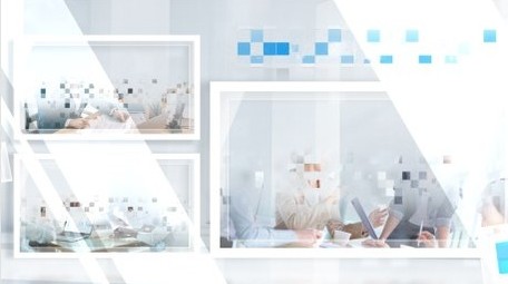 清新科技多图文展示PR模板