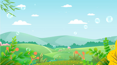 清新唯美春天背景视频AE模板