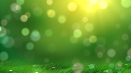 绿色清新梦幻光斑粒子背景视频