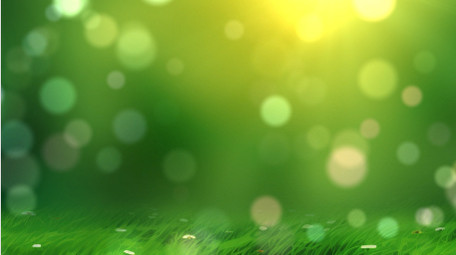 绿色清新梦幻光斑粒子背景视频