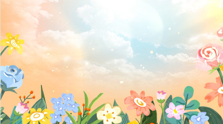 清新唯美春暖花开春天背景视频