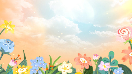 清新唯美春暖花开春天背景视频