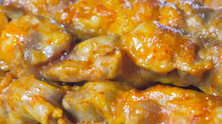 美食餐饮烧烤小吃烤羊肉串4K实拍