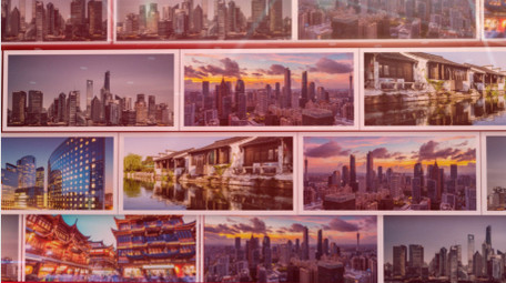 红绸图片标题质感片头AE模板