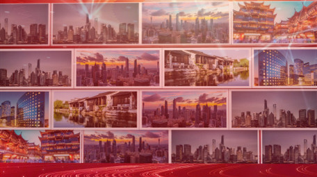 红绸图片标题质感片头AE模板