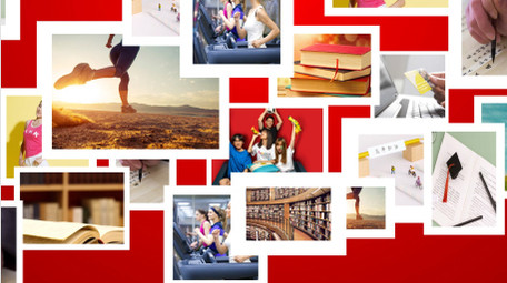 54青年节标题片头AE模板