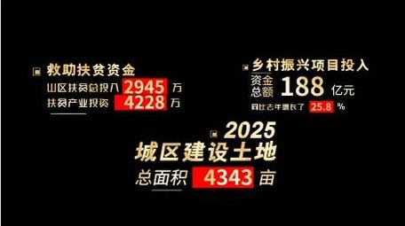 党政数据政策动画展示字幕花字