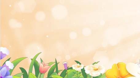 清新梦幻光斑粒子背景模板