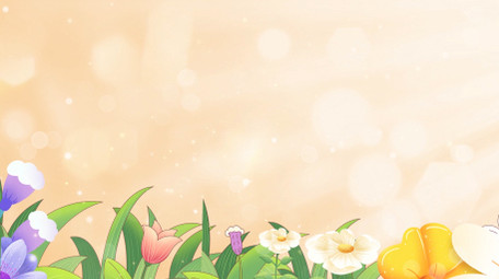 清新梦幻光斑粒子背景模板