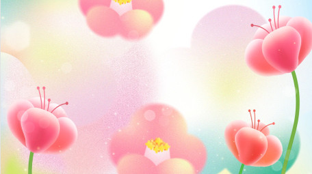 清新唯美春天背景视频模板