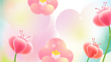 清新唯美春天背景视频模板