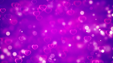 温馨梦幻紫色粒子动画舞台背景视频